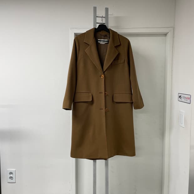 막스마라 베이지 롱 코트 42