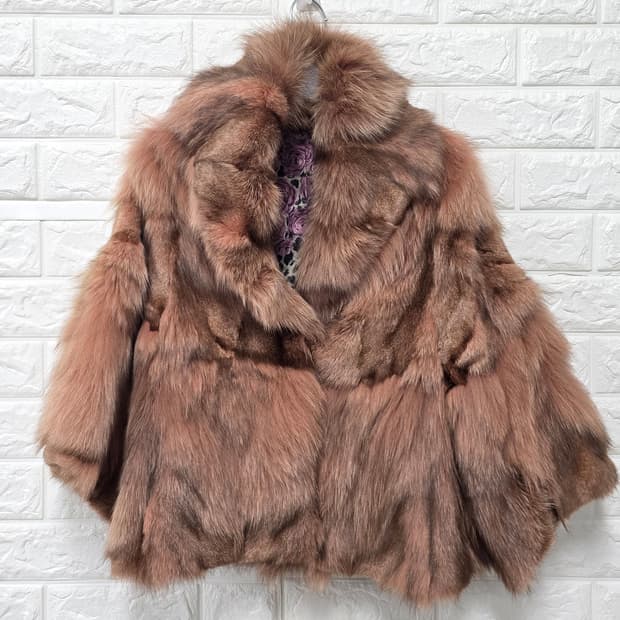 택포) 폭스 퍼 자켓 M