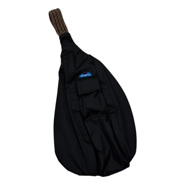 KAVU 카부 오리지널 로프백 슬링백 크로스백 가방 블랙