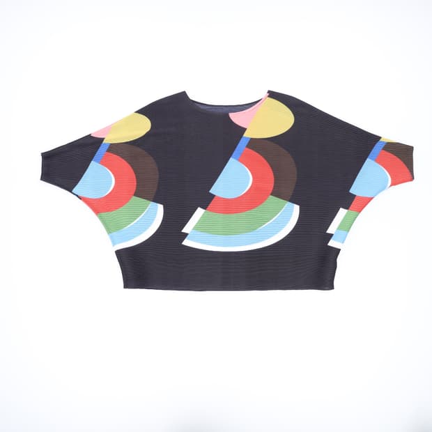 FF 플라라 플리츠 블라우스 티셔츠 0417H1