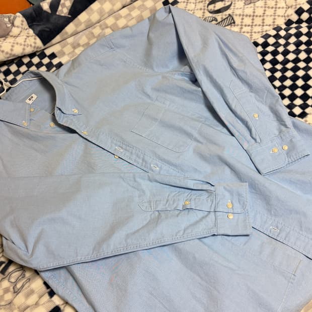 유니클로 옥스퍼드 셔츠 