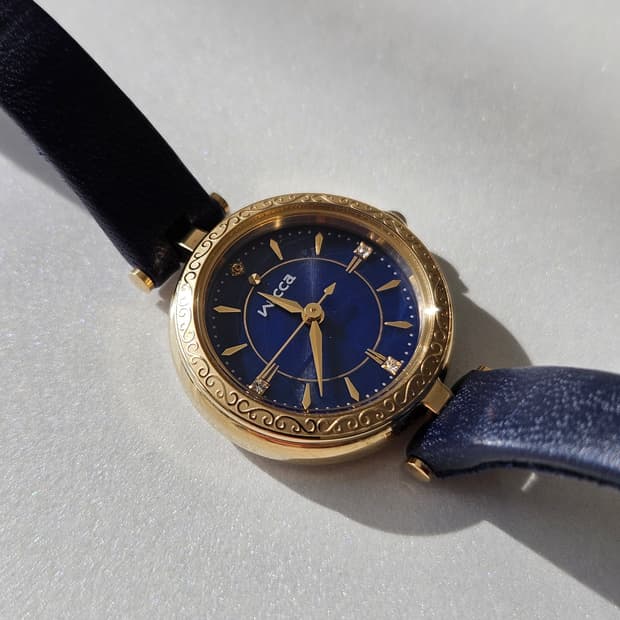 시티즌 Wicca 디즈니 미녀와 야수 콜라보 여성용시계