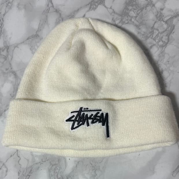 스투시 x 나이키 커프 비니