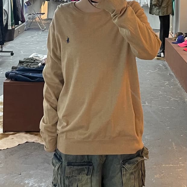 폴로랄프로렌 신형라벨 베이직 슬림핏 니트 H2091