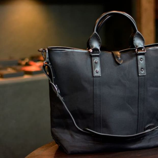 키치조 for 포터클래식 오가닉 코튼 2way 토트백