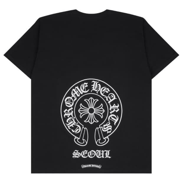 크롬하츠 홀스슈 코리아 반팔 사이즈 s