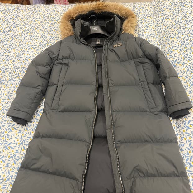 K2 거위털 롱패딩 105