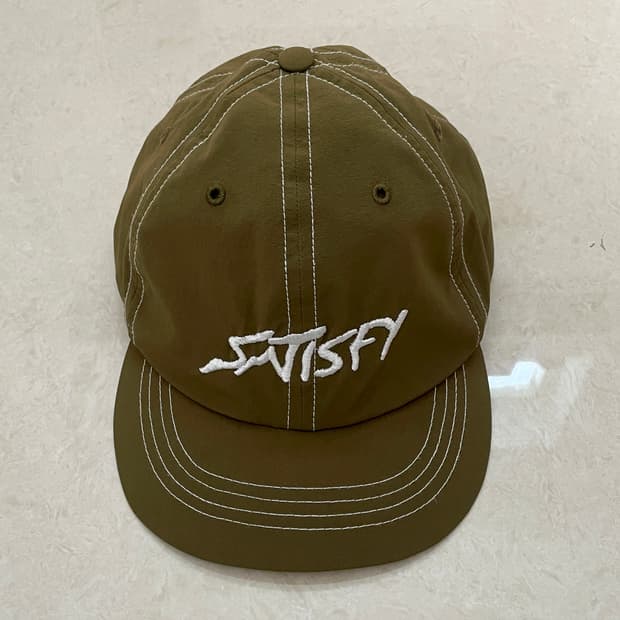 새티스파이 피스쉘 러닝캡 밀리터리 그린