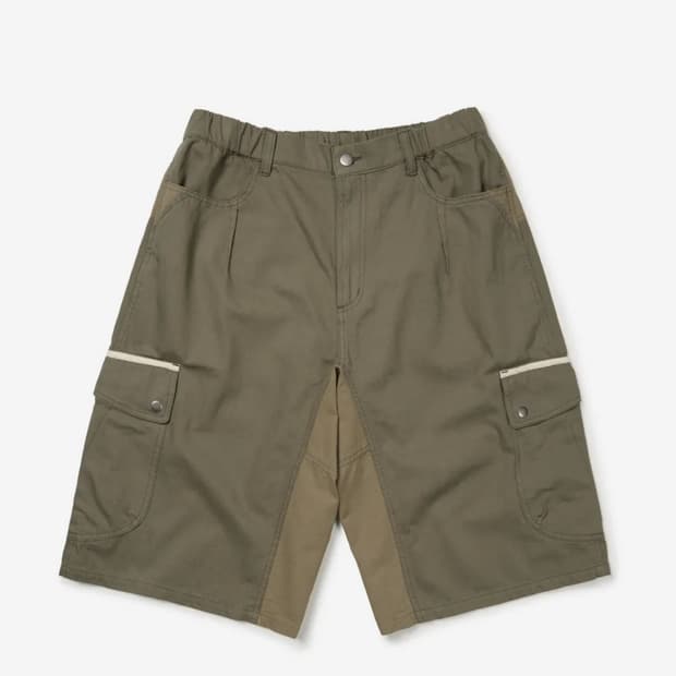 이티씨이 mixed cargo shorts
