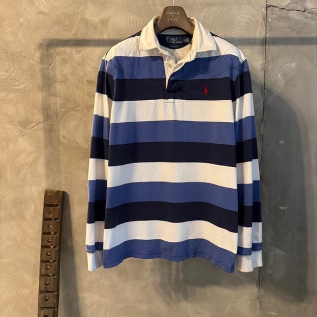 폴로 랄프로렌 럭비 티셔츠 100