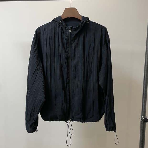 (S) Coor 쿠어 투웨이 스트링 바람막이 자켓