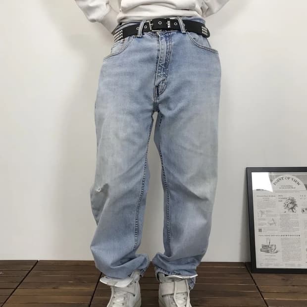 Levi's 505 Light Wash Denim Pants