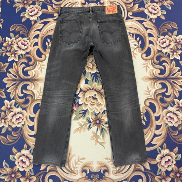 (32)리바이스Levis 513 흑청 데님팬츠