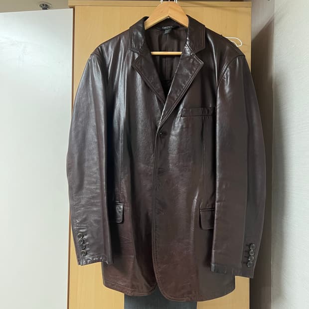 Dkny 레더 블레이저