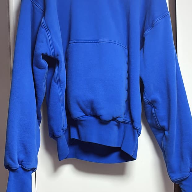 Yeezy Gap콜라보 후드티 블루s