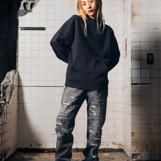 리바이스 x 클랏 유니언레일 501 진