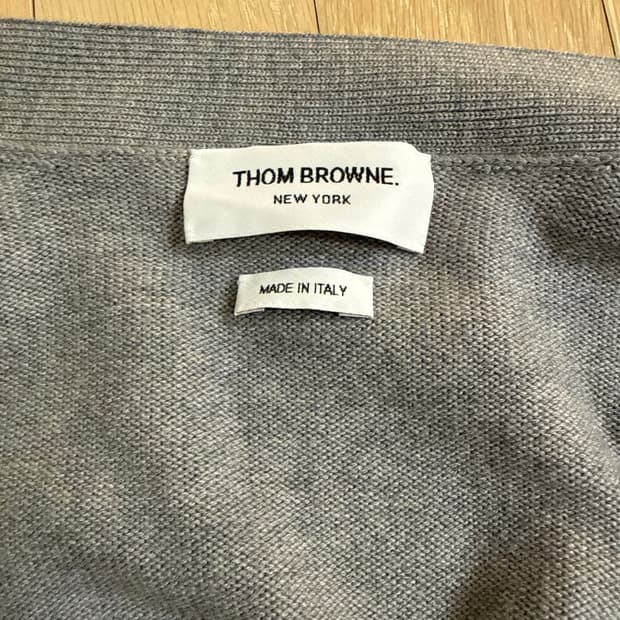 톰브라운 롱 가디건