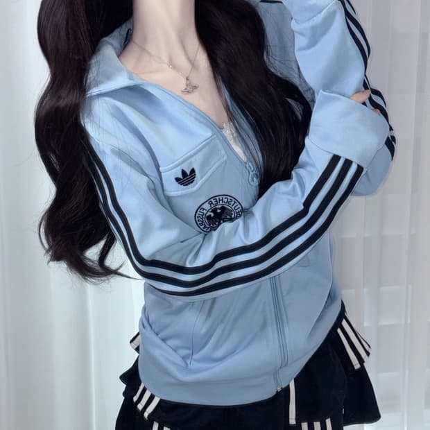 아디다스 독일 베켄바우어 스카이블루 대장급 져지 100