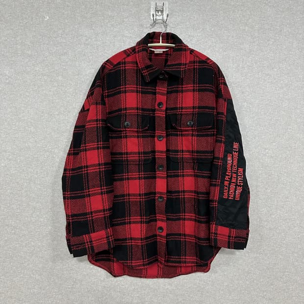 쥬시쥬디 울 혼방 셔츠자켓 