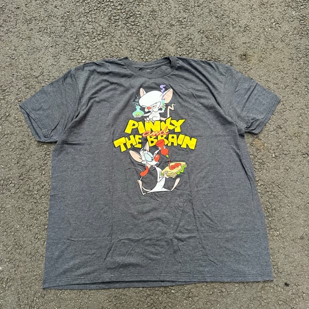 [빈티지] •Pinky and the Brain T-Shirt