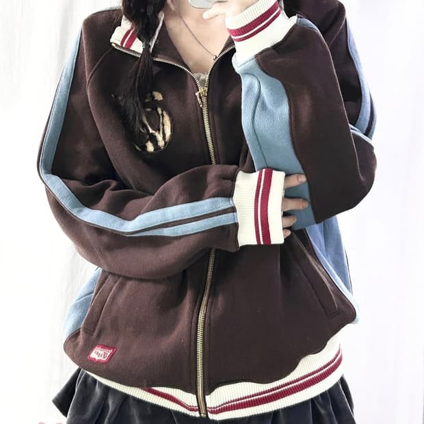 오니츠카타이거 민트초코 코튼져지