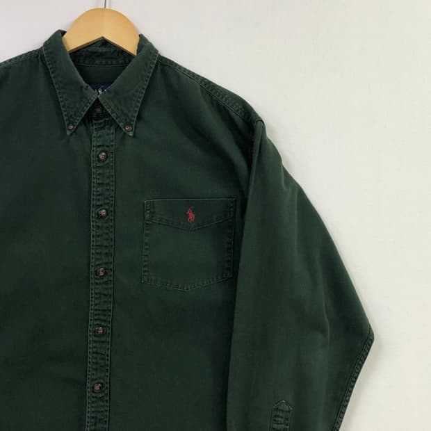 Xxl 폴로 솔리드코튼 셔츠