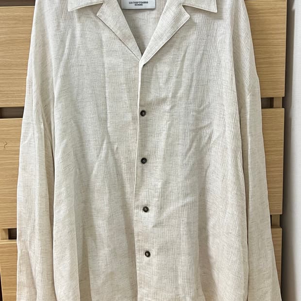 르셉템버(LE17SEPTEMBRE) 린넨 셔츠반바지 셋업