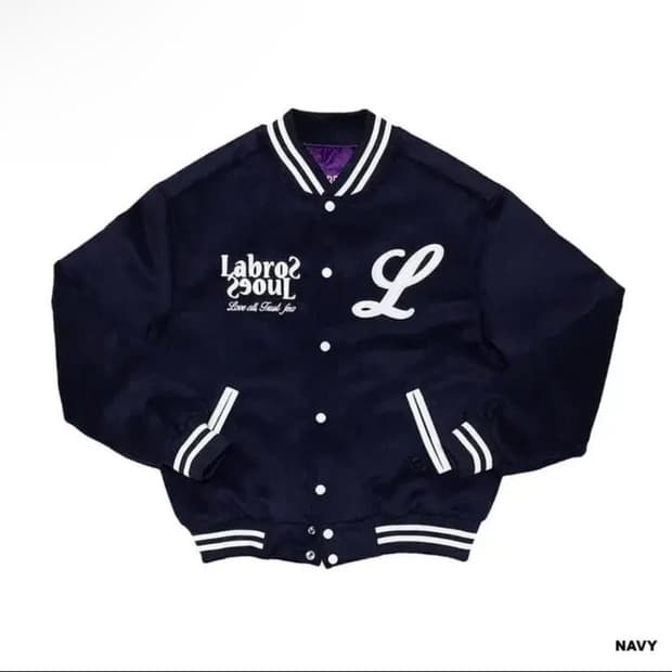 (Xl)라브로스 바시티 자켓 네이비