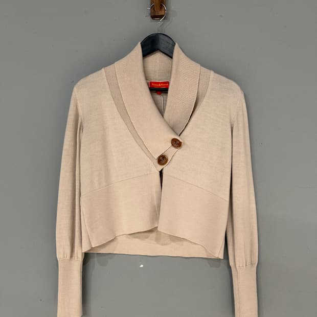 Vivienne Westwood drape collar cardigan