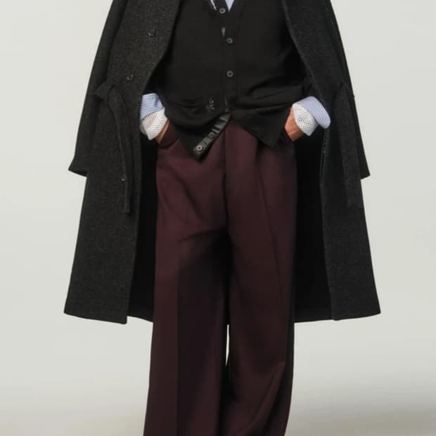 자라 스테파노 필라티 컬렉션 코트 L 