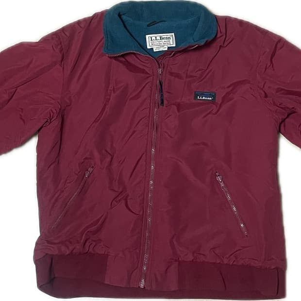 LL bean Warm up jacket 엘엘빈 웜엄 자켓