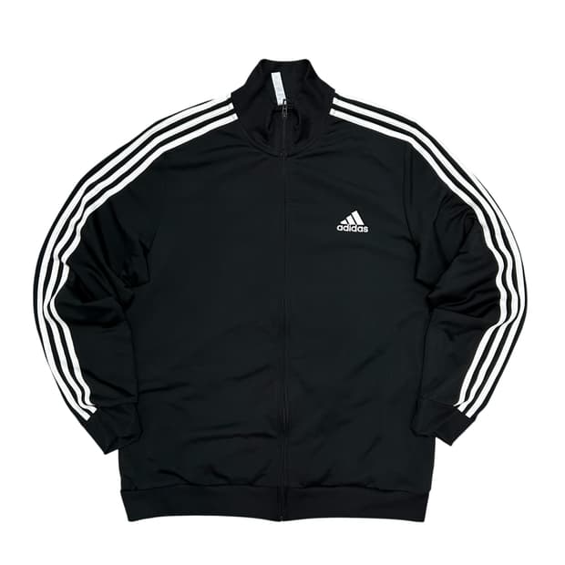 아디다스 블랙 삼선 져지(3XL)