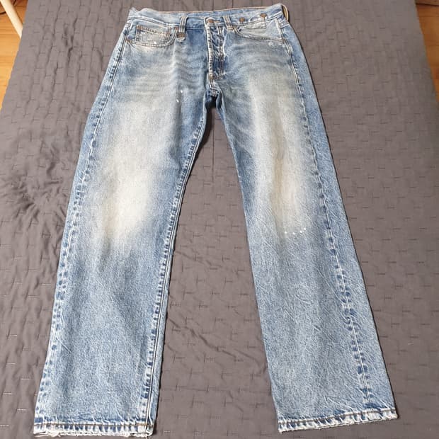 R13 알써틴 데님 청바지 