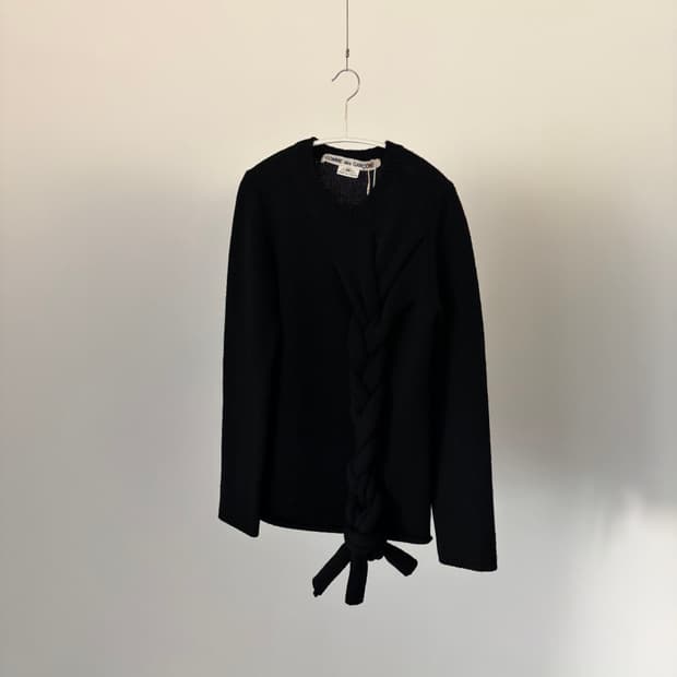 Sculptural Braided Rope Knit