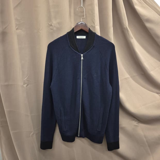 빈폴 니트 집업 100