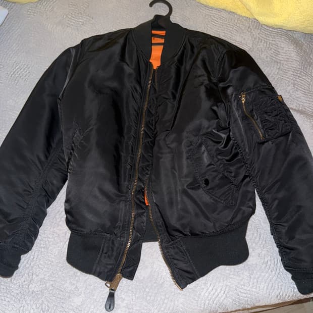 알파인더스트리 ma-1 자켓