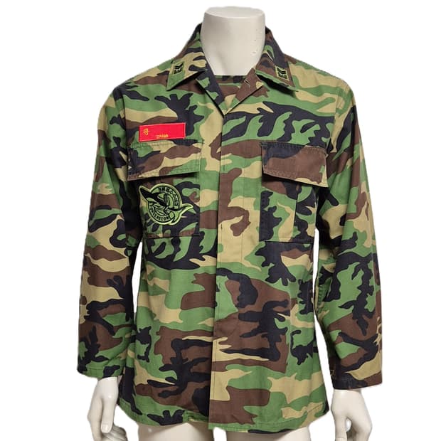 해병대 구형 청룡특수수색대 중사 후기형 동계 전투복 상의 자켓 (L)