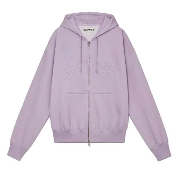 글로니 후드집업 세트 라벤더