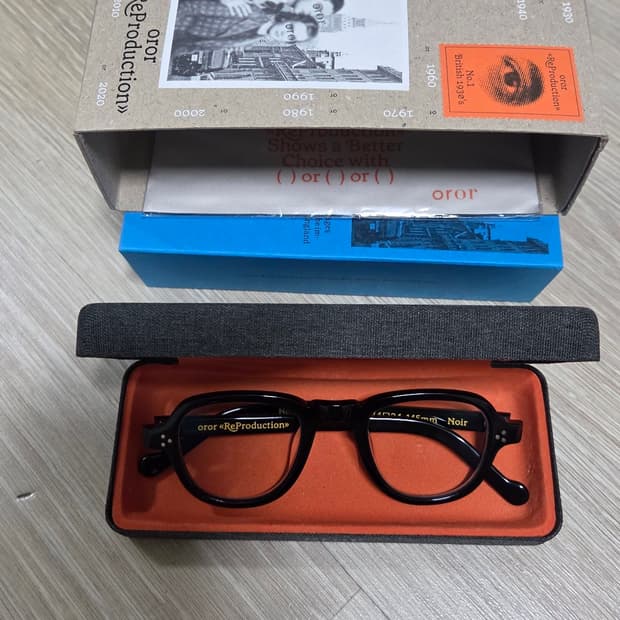 오르오르 브리티쉬 1930 안경