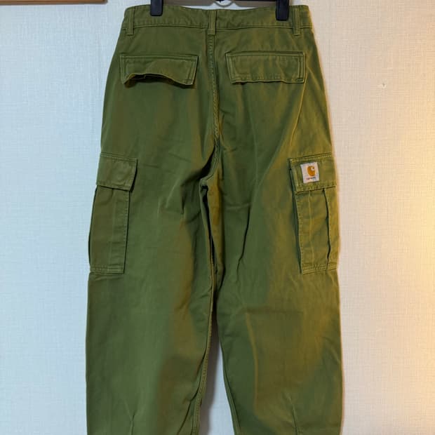 [28]칼하트 WIP 코튼 카고 팬츠 올리브 그린
