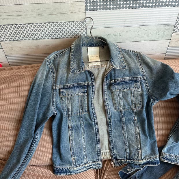 Helmut lang 데님 쟈켓