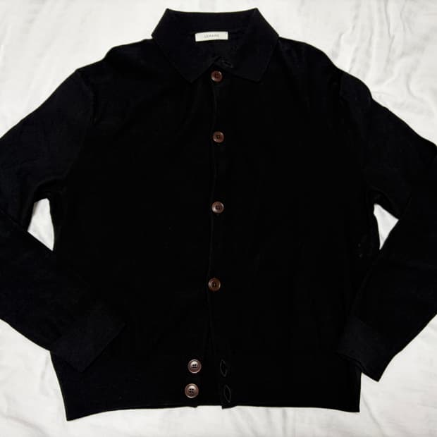 르메르 컨버터블 가디건 블랙 M