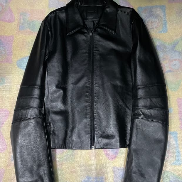 머듈 가죽자켓 블랙 2사이즈