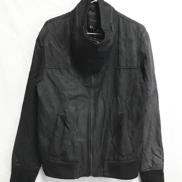 빈티지 카이아크만 하이넥 집업 윈드브레이커 자켓