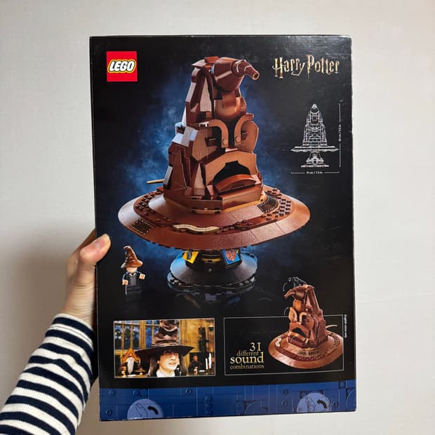 Harry Petter LEGO 말하는 모자