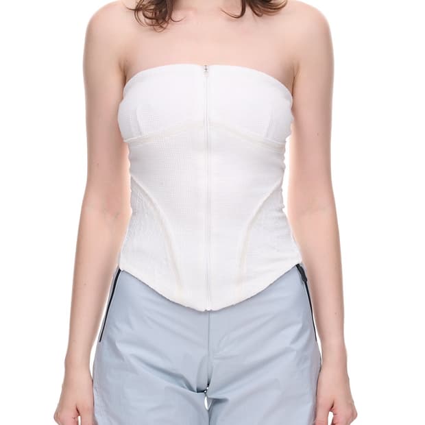 혜인서 코르셋 탑 화이트 1