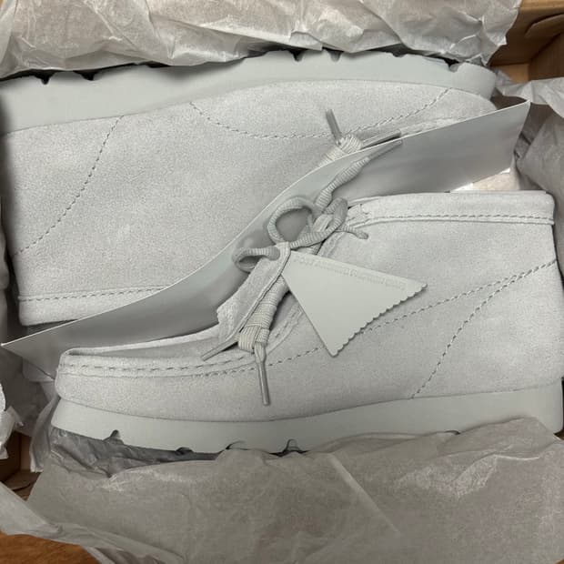 [265] 클락스 x 포스트 아카이브 팩션(파프) 왈라비BT 그레이 블루