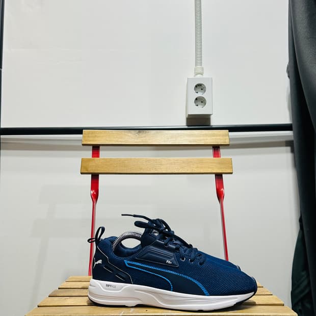 240) 푸마 운동화 여성 여자 신발 런닝화 네이비 Fit+