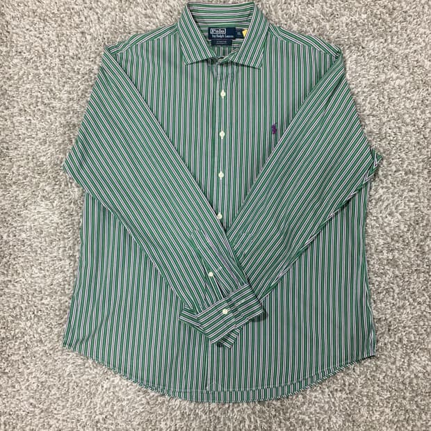 폴로 랄프로렌 스트라이프 긴팔 셔츠