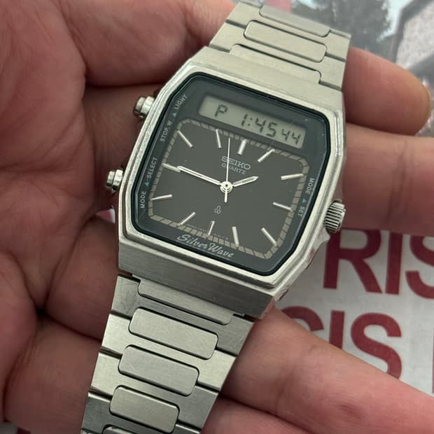 Seiko 세이코 SilverWave 아나디지